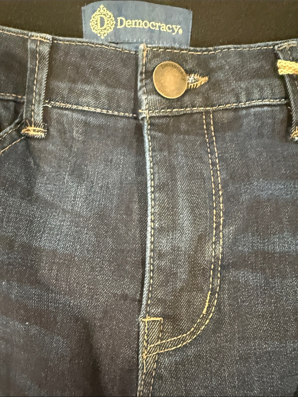 Democracy Modern High Rise Skinny Jeans Slimming Panels - Picture 10 of 15